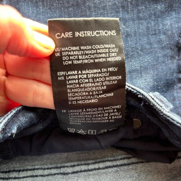 Liverpool The Capri Sexy Slimming Dark Wash Stretch Denim Jeans Size 4/27 - Picture 2 of 10